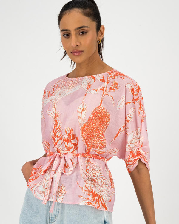 Leonie Belted Blouse