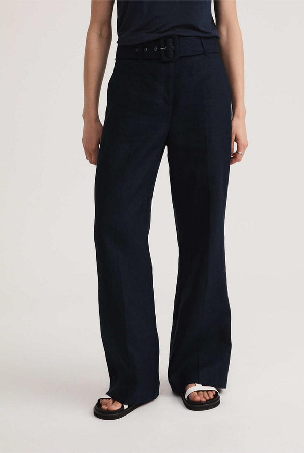 Linen Wide Leg Witchery Trousers