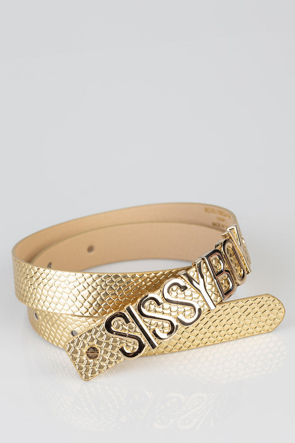 Sissy Boy Emblem Belt